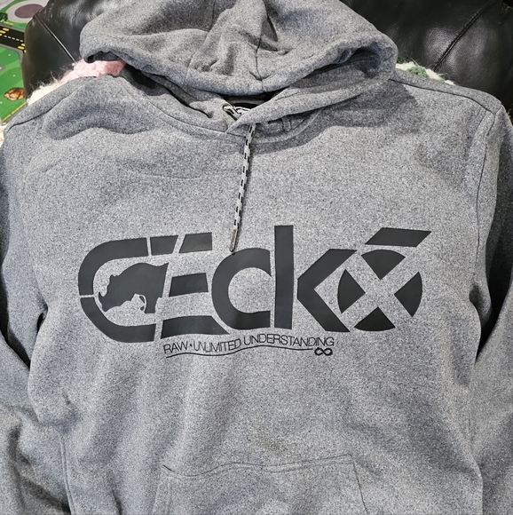 NWT Ecko Gray Heather Pullover Sweater L - Picture 2 of 7